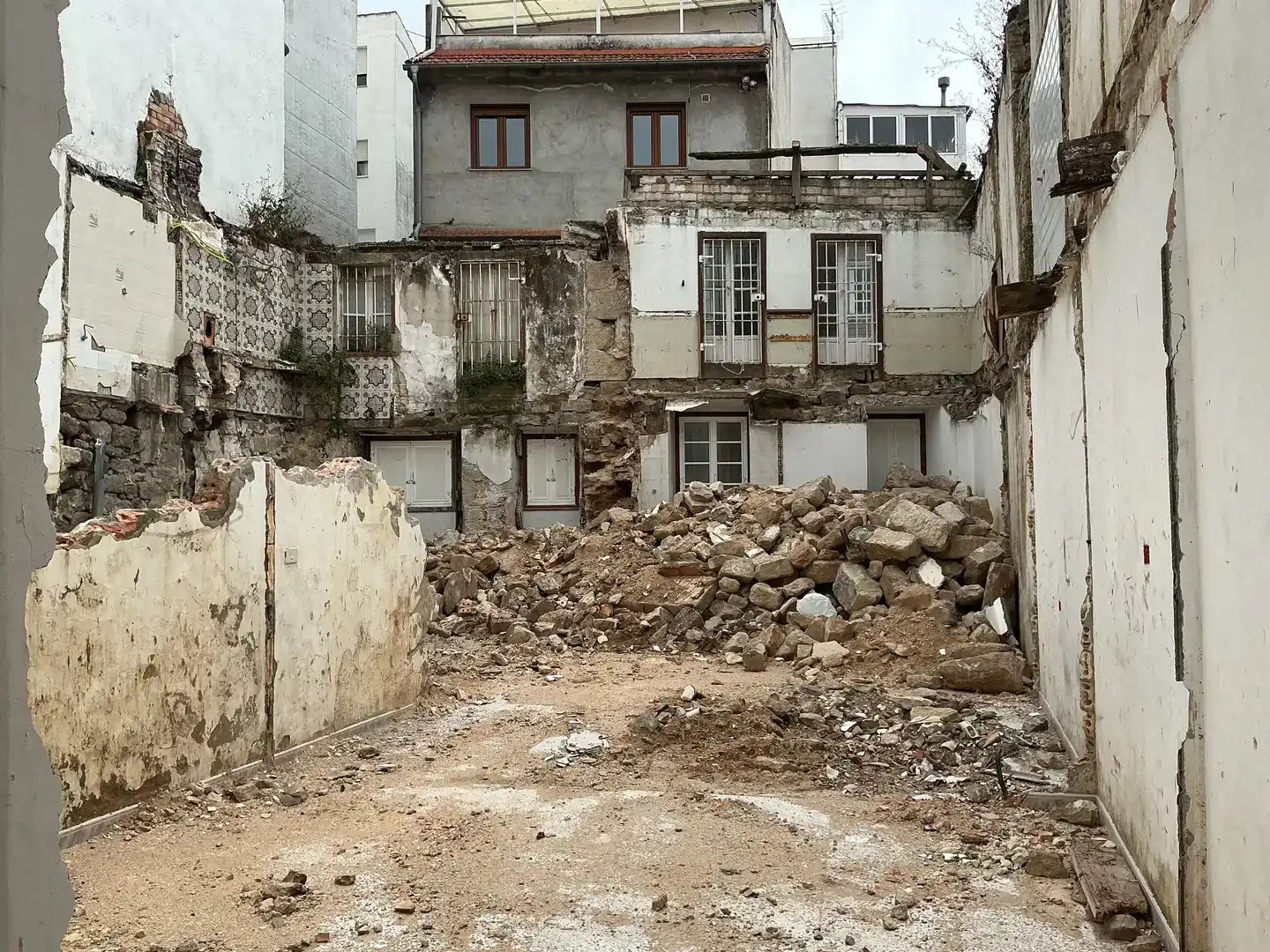 Vista exterior de Piso en venta en Baiona