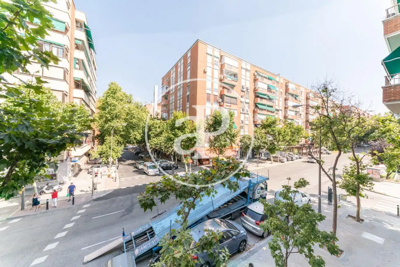 Außenansicht von Wohnung zur Miete in Madrid mit Klimaanlage, Heizung und Abstellraum