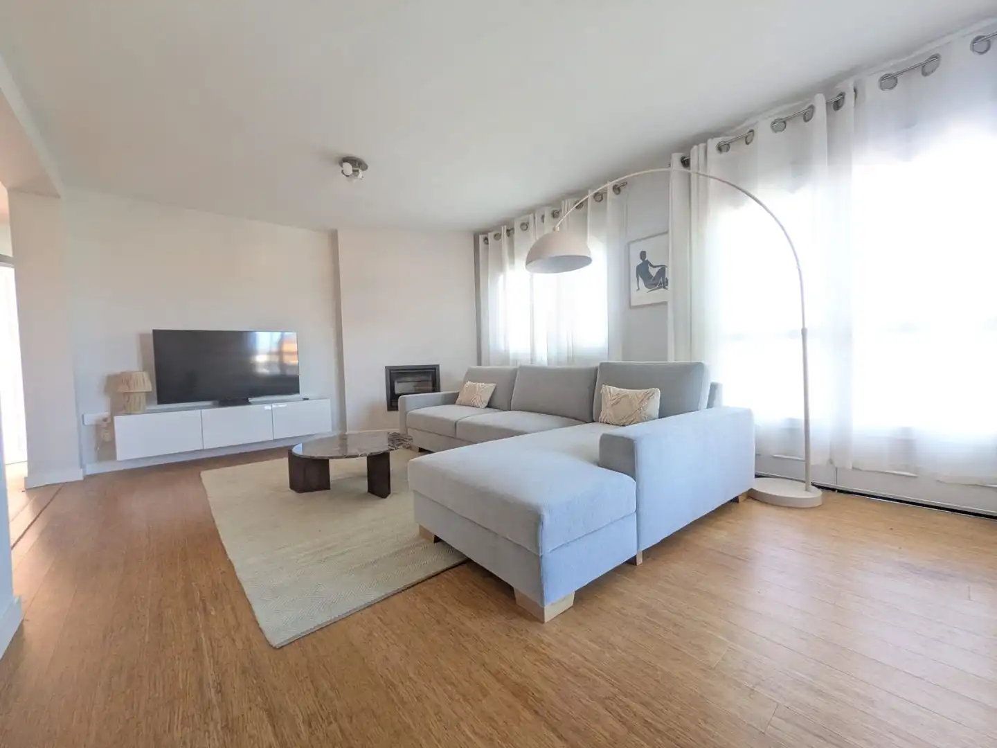 Sala de estar de Casa o chalet de alquiler en Málaga con Aire acondicionado, Jardín privado y Terraza