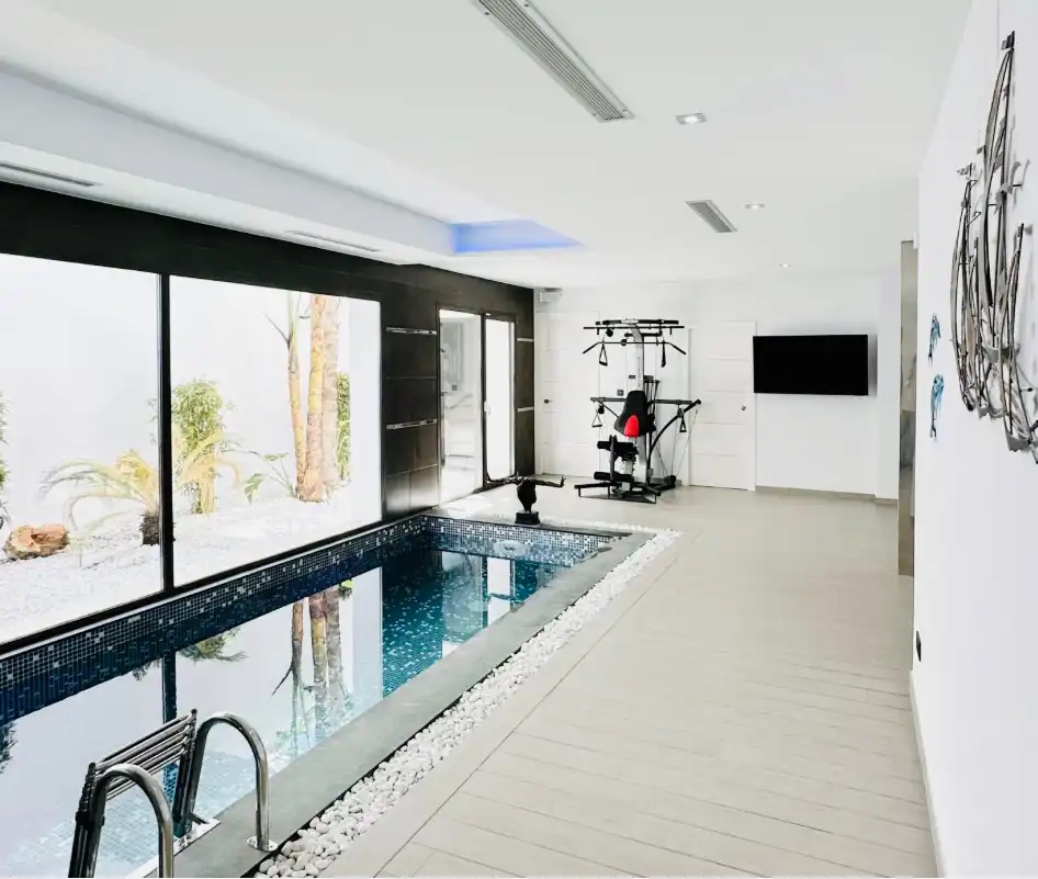 Piscina de Casa o xalet en venda en Jávea / Xàbia amb Aire condicionat, Calefacció i Jardí privat