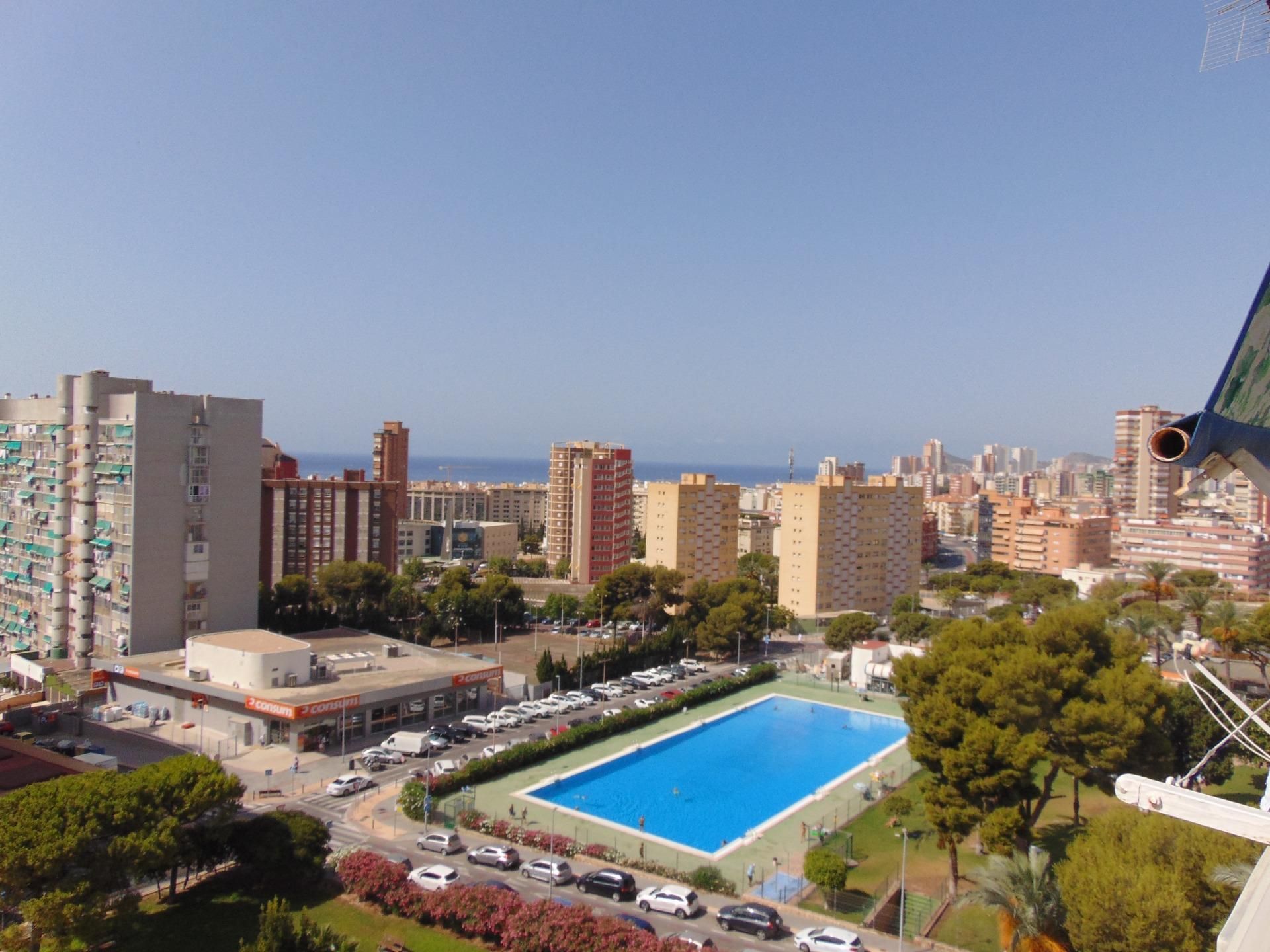 Bedroom of Flat to rent in Benidorm  with Air Conditioner, Swimming Pool and Furnished