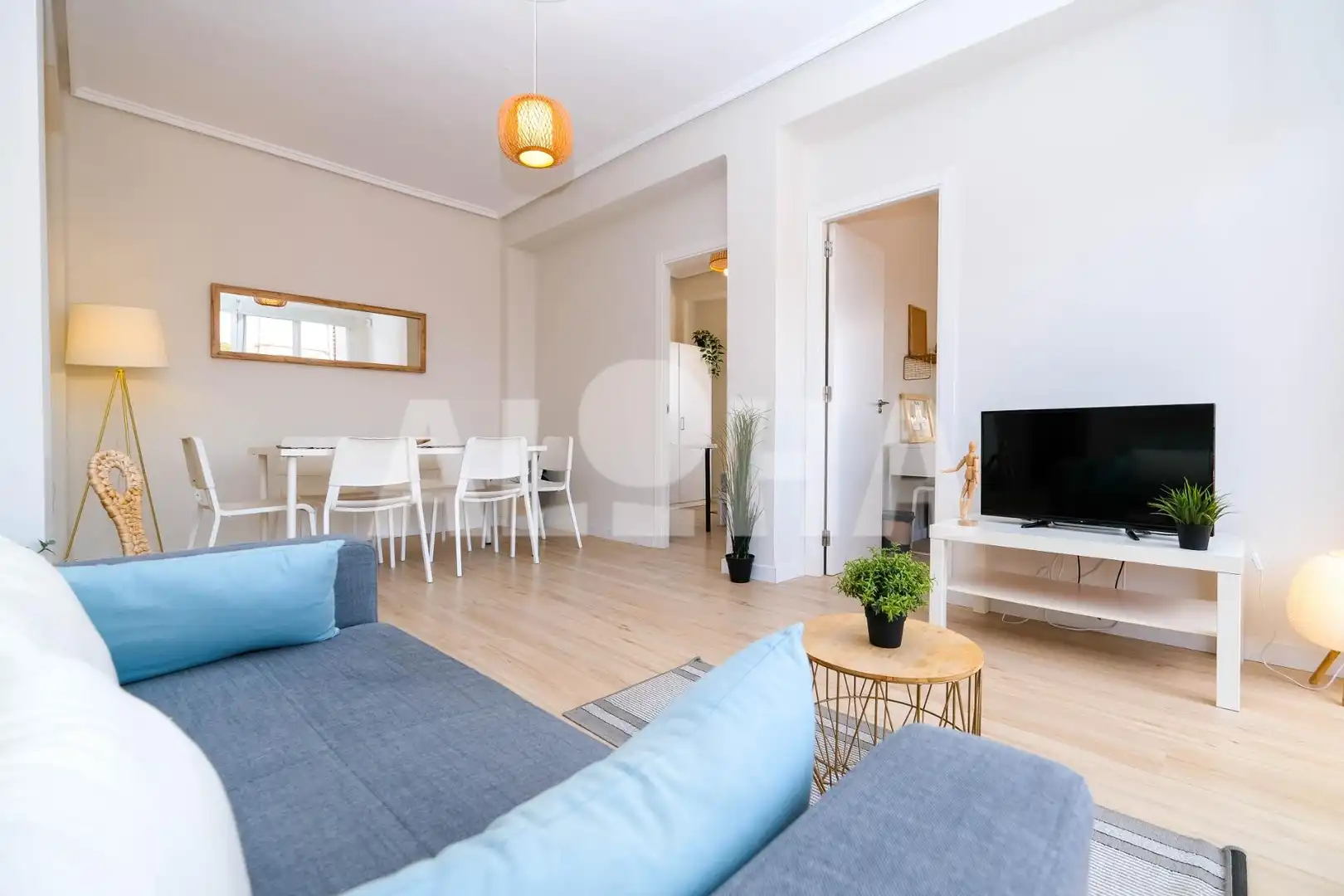Sala de estar de Piso en venta en Alfara del Patriarca con Aire acondicionado, Calefacción y Amueblado