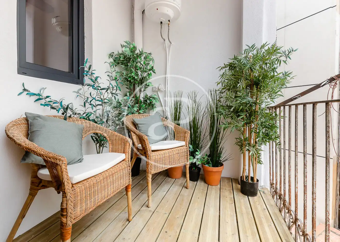 Terrasse von Wohnung zum Verkauf in Barcelona mit Heizung und Balkon