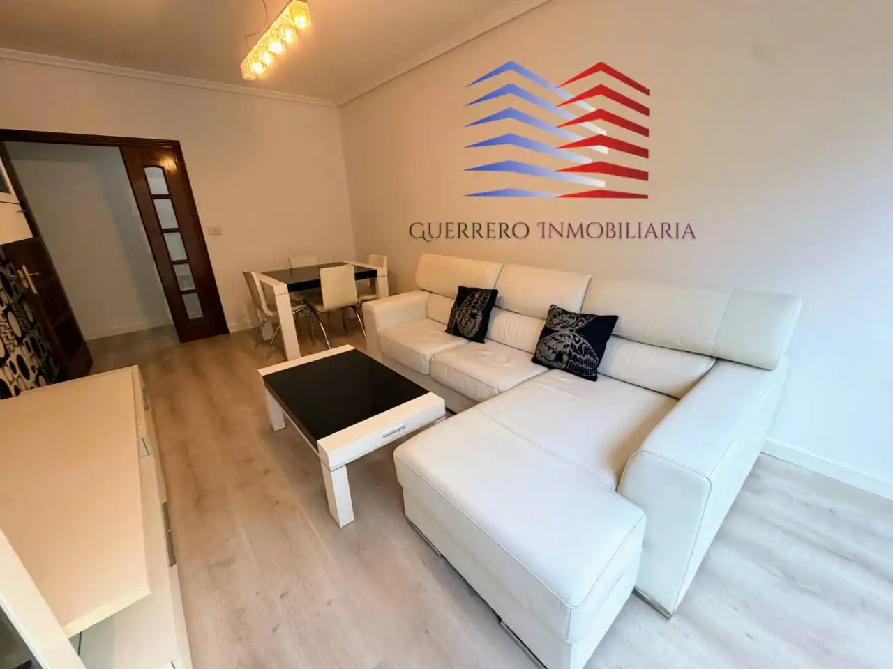 Exterior view of Flat for rent in Ourense Capital   with Heating, Terrace and Furnished