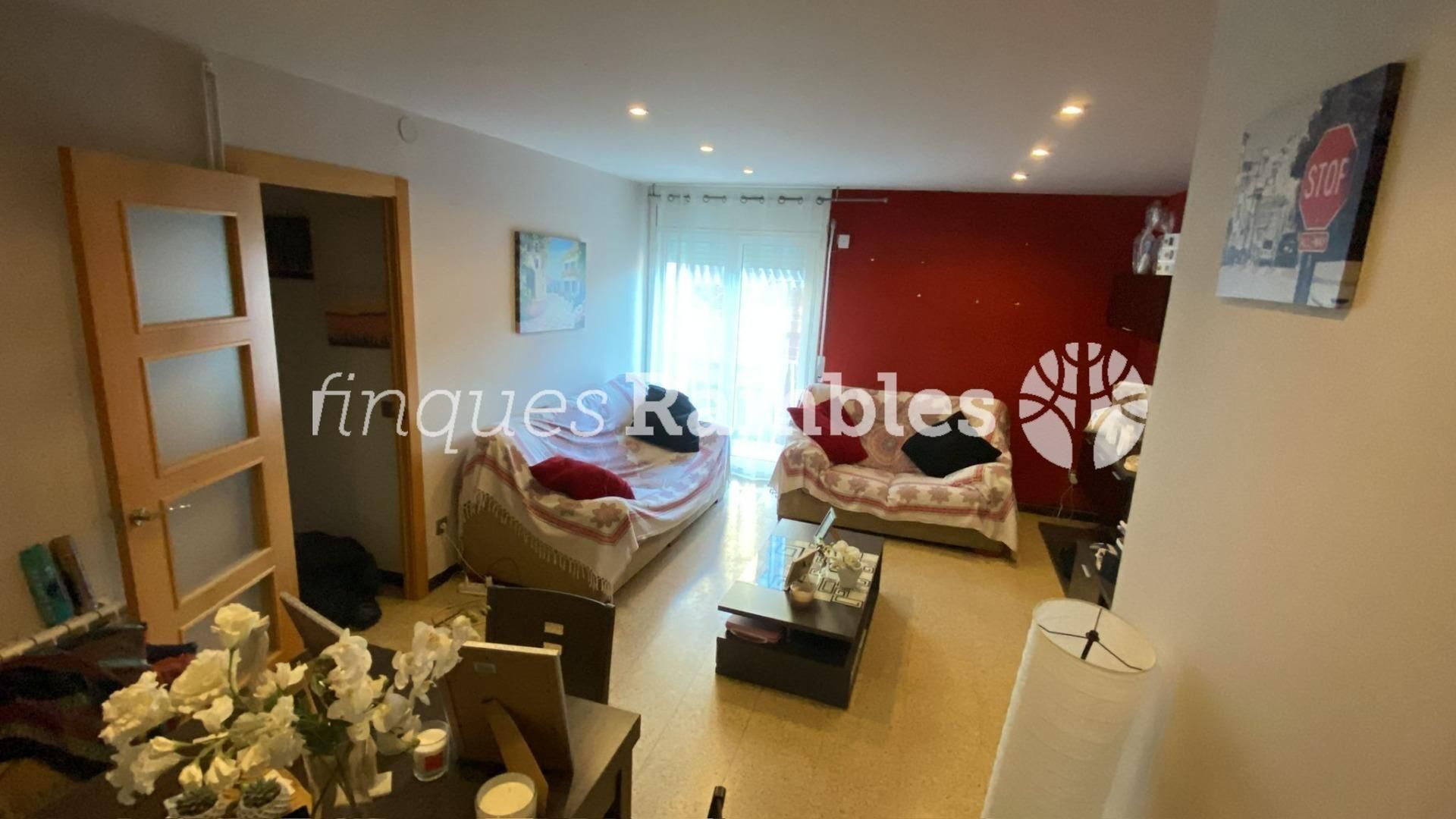 Living room of Flat for sale in Santa Margarida de Montbui  with Heating and Balcony