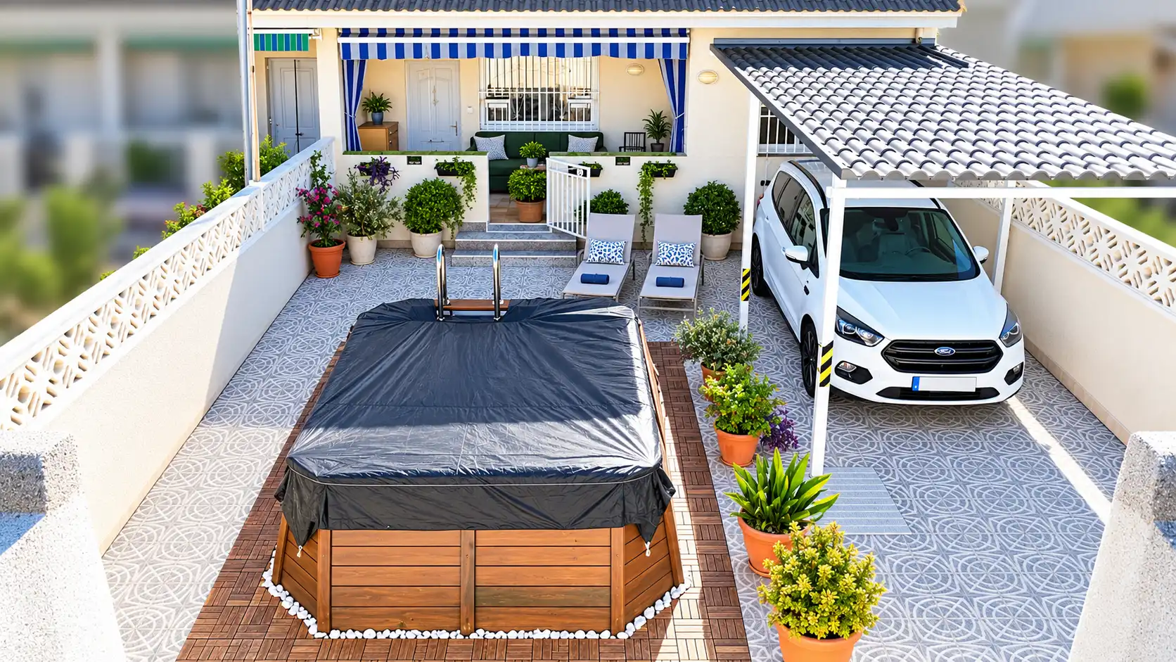 Maison mitoyenne avec jardin à vendre à de Santa Olga, imagen 4
