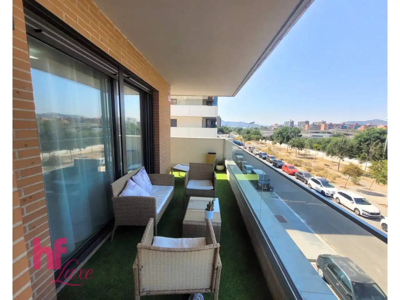 Terraza de Piso en venta en Sant Adrià de Besòs con Aire acondicionado, Calefacción y Parquet