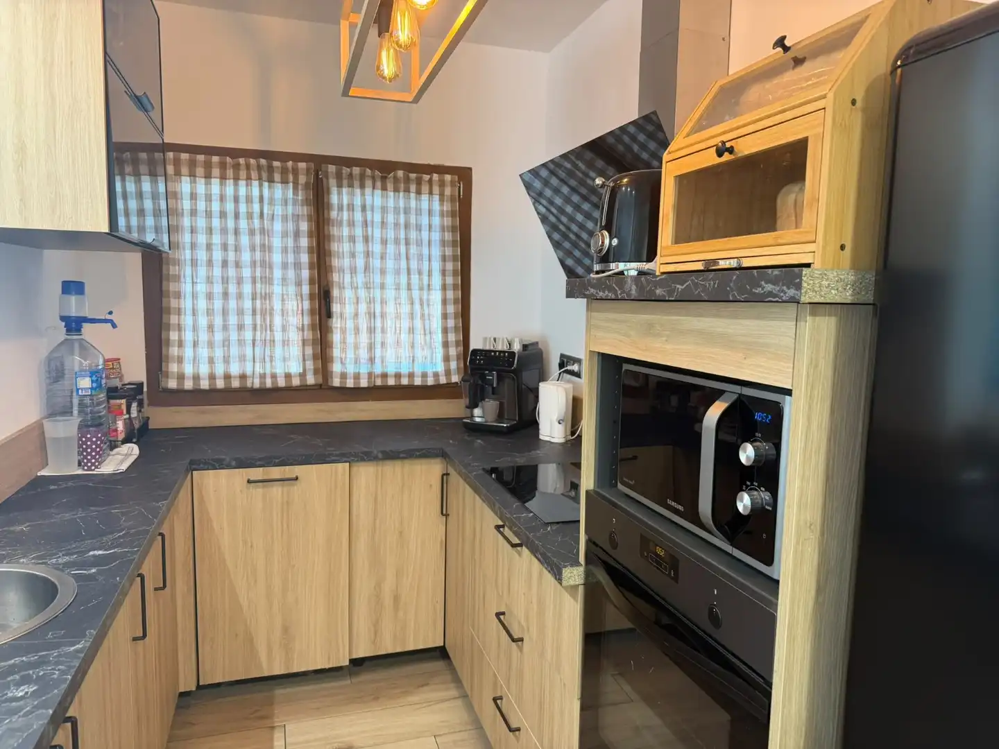Cocina de Casa o chalet en venta en Caldes de Malavella con Calefacción, Jardín privado y Terraza