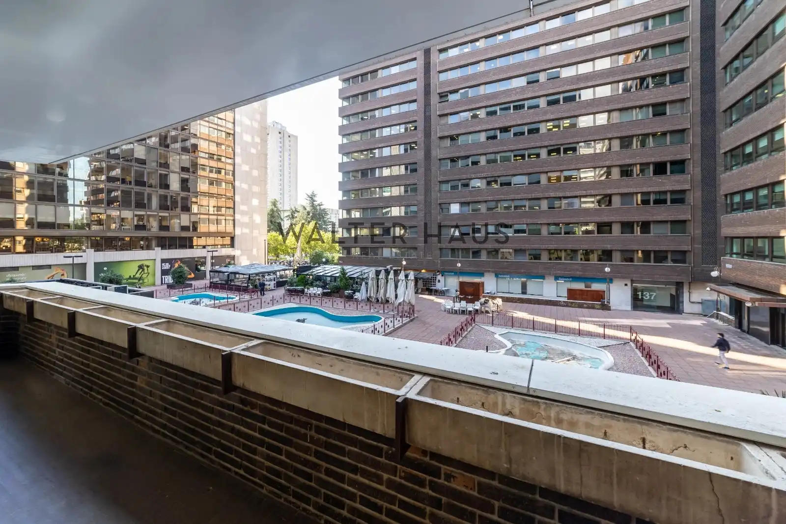 Terraza de Oficina de alquiler en Madrid con Aire acondicionado y Calefacción