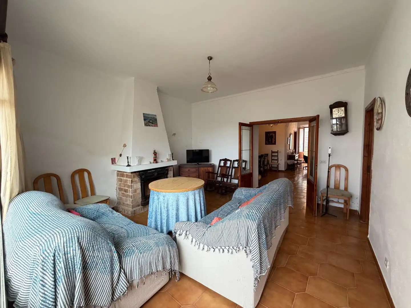 Sala de estar de Casa o chalet en venta en Capdepera con Balcón