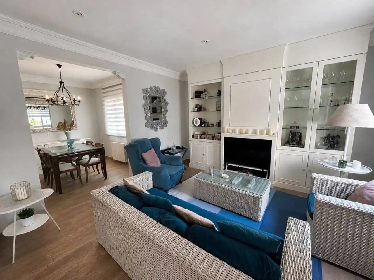 Sala de estar de Casa o chalet en venta en Cubelles con Aire acondicionado, Calefacción y Jardín privado
