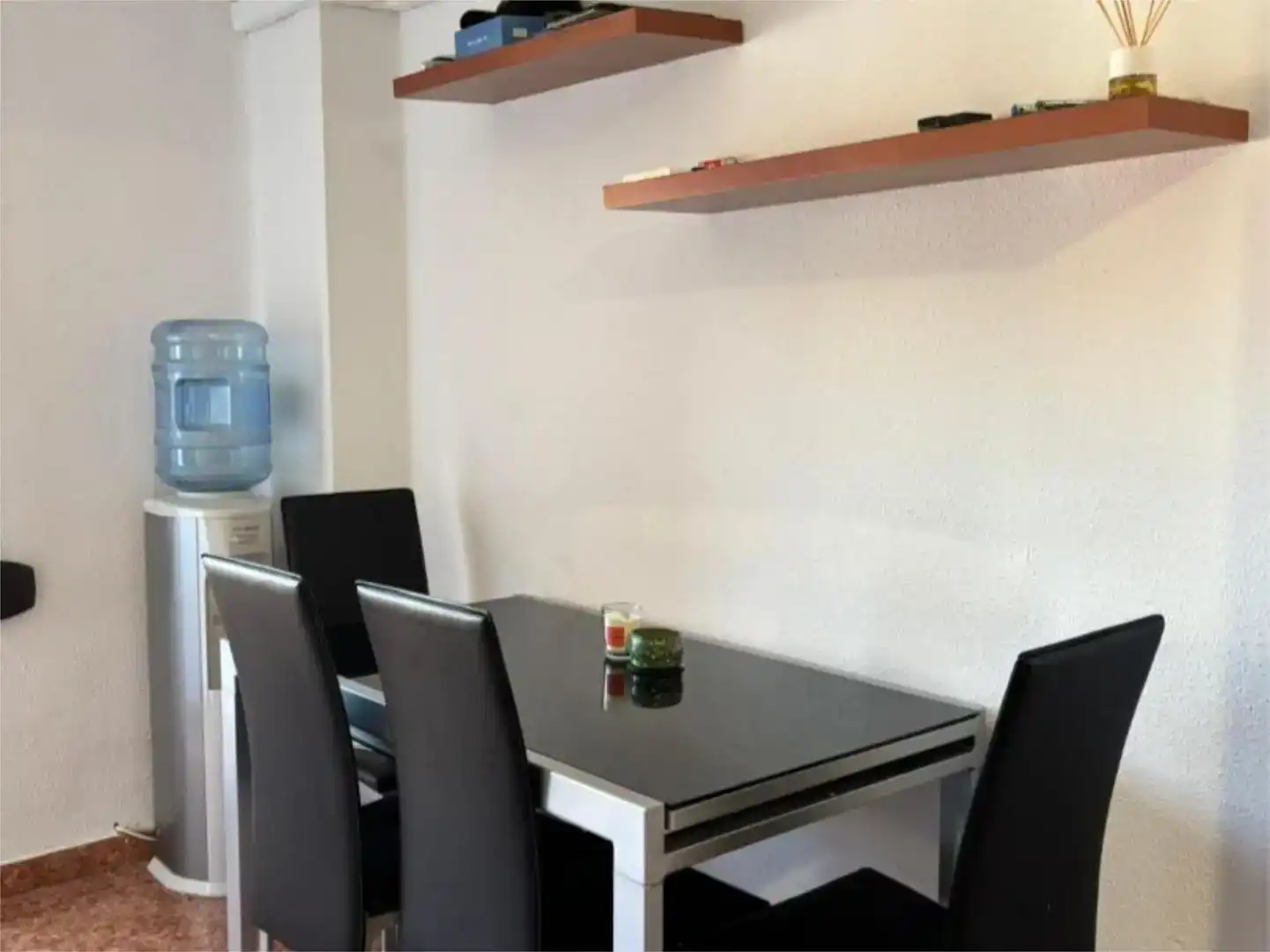 Dining room of Flat for rent in  Valencia Capital  with Air Conditioner and Balcony