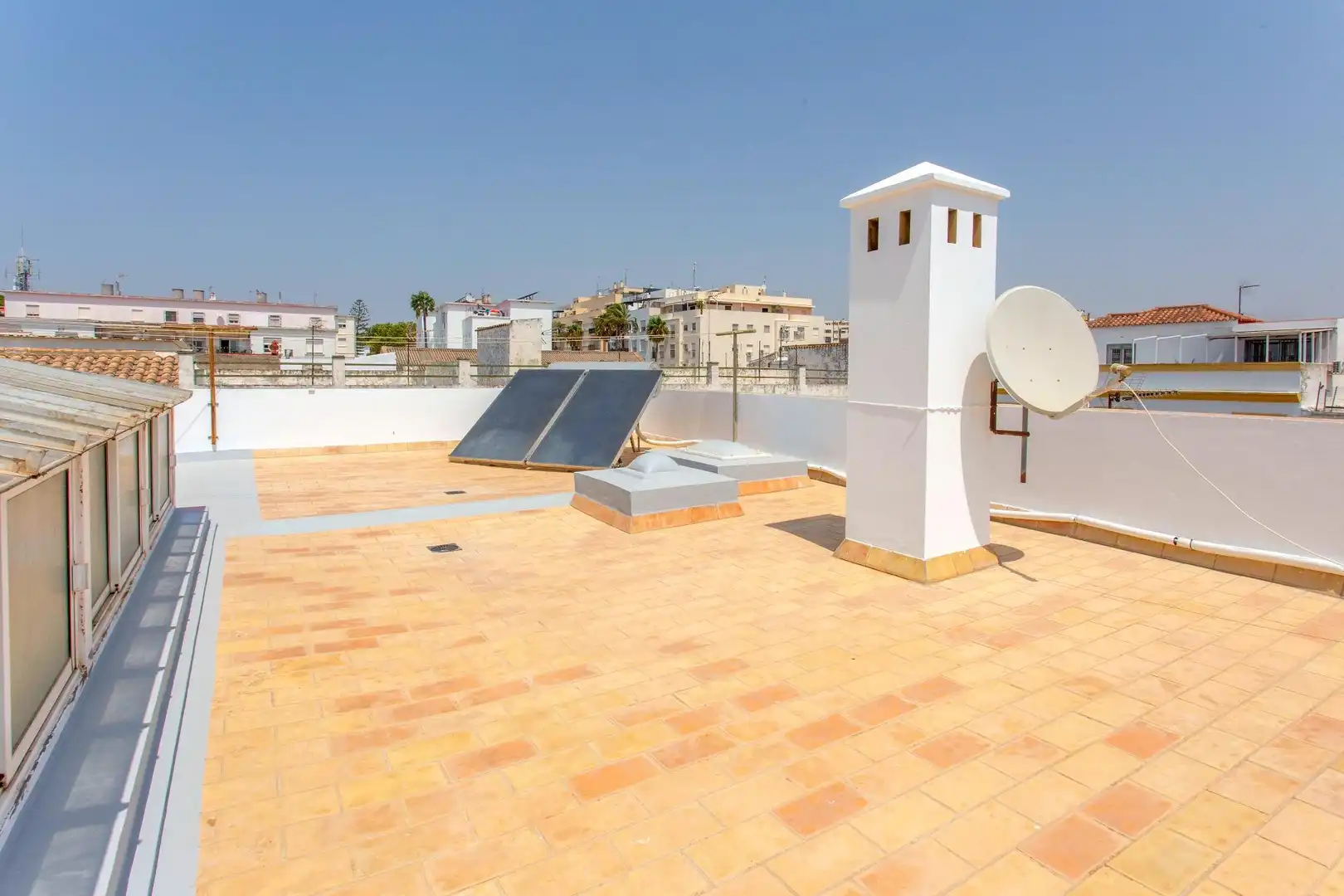 Terraza de Casa o chalet en venta en El Puerto de Santa María con Aire acondicionado, Calefacción y Jardín privado