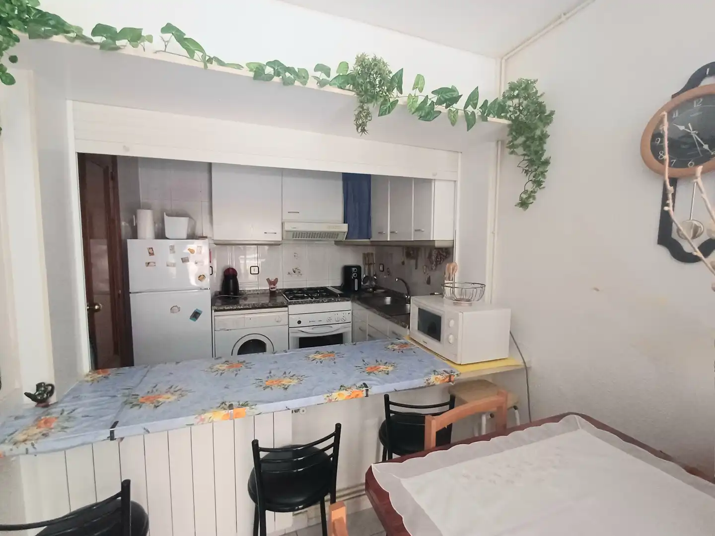 Cocina de Apartamento en venta en Pineda de Mar con Calefacción, Terraza y Amueblado