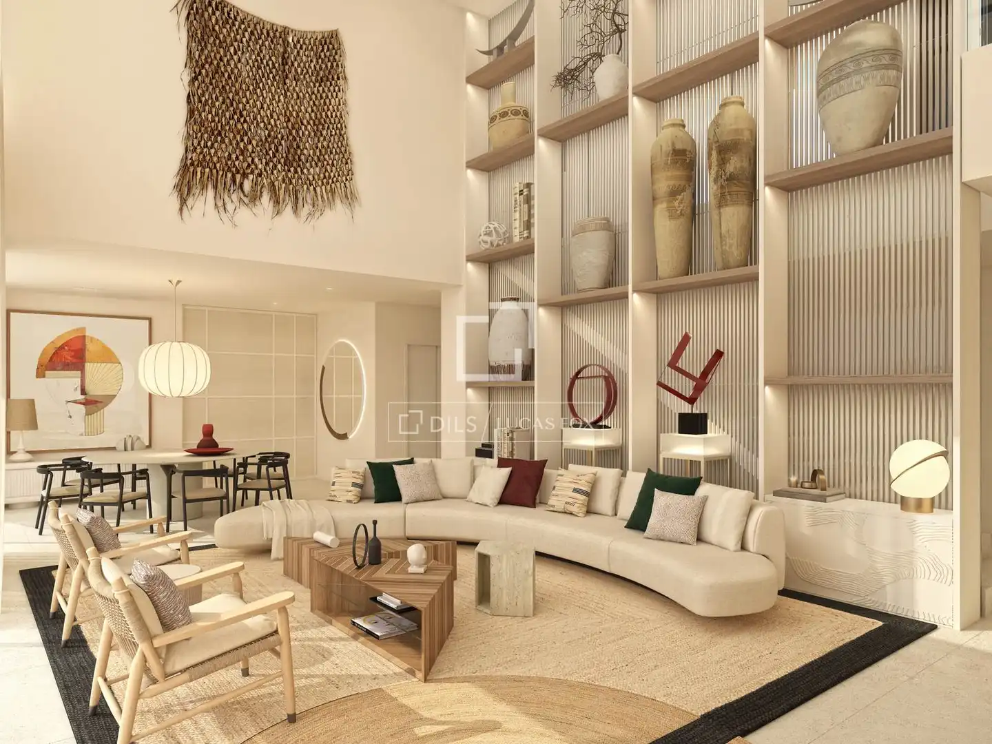 Sala de estar de Casa o chalet en venta en Santa Eulària des Riu