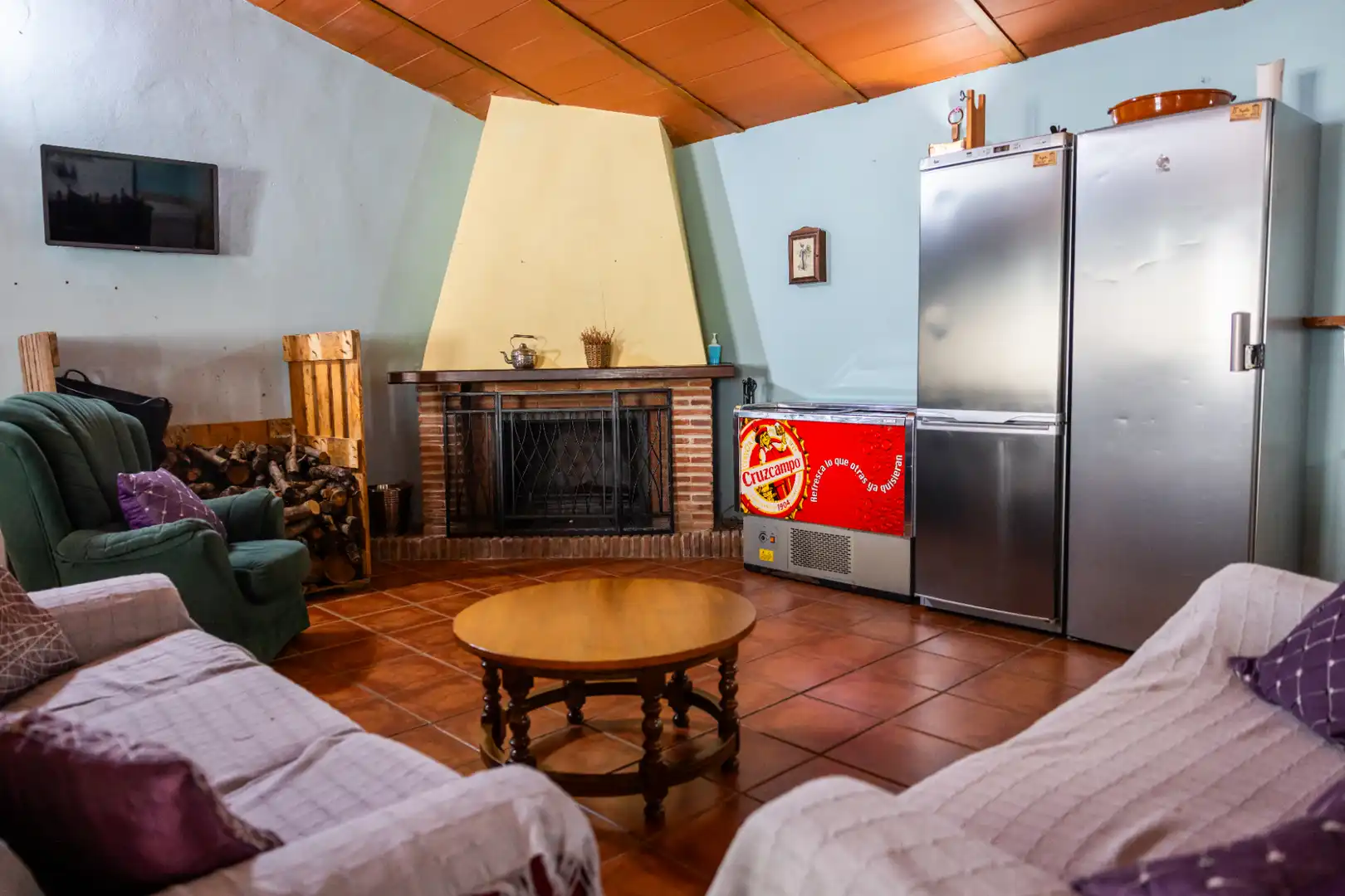 Sala de estar de Finca rústica en venta en Montejaque con Aire acondicionado, Jardín privado y Terraza