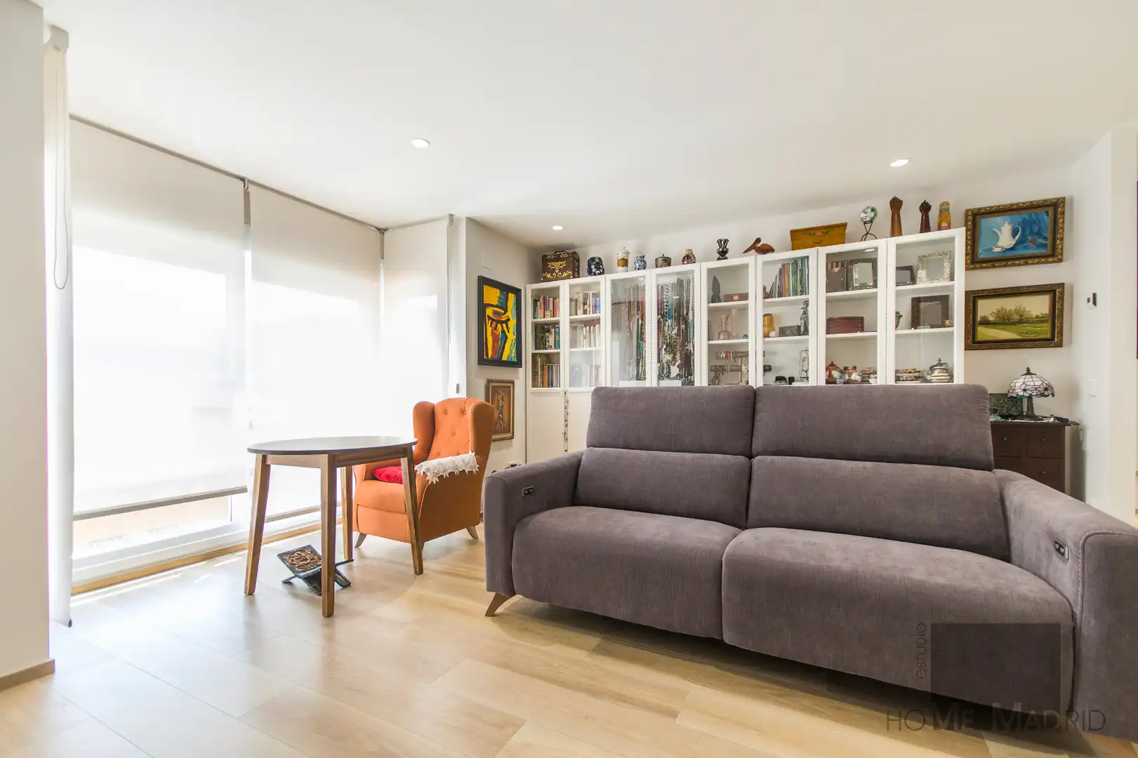 Sala de estar de Ático en venta en Madrid con Aire acondicionado, Calefacción y Trastero