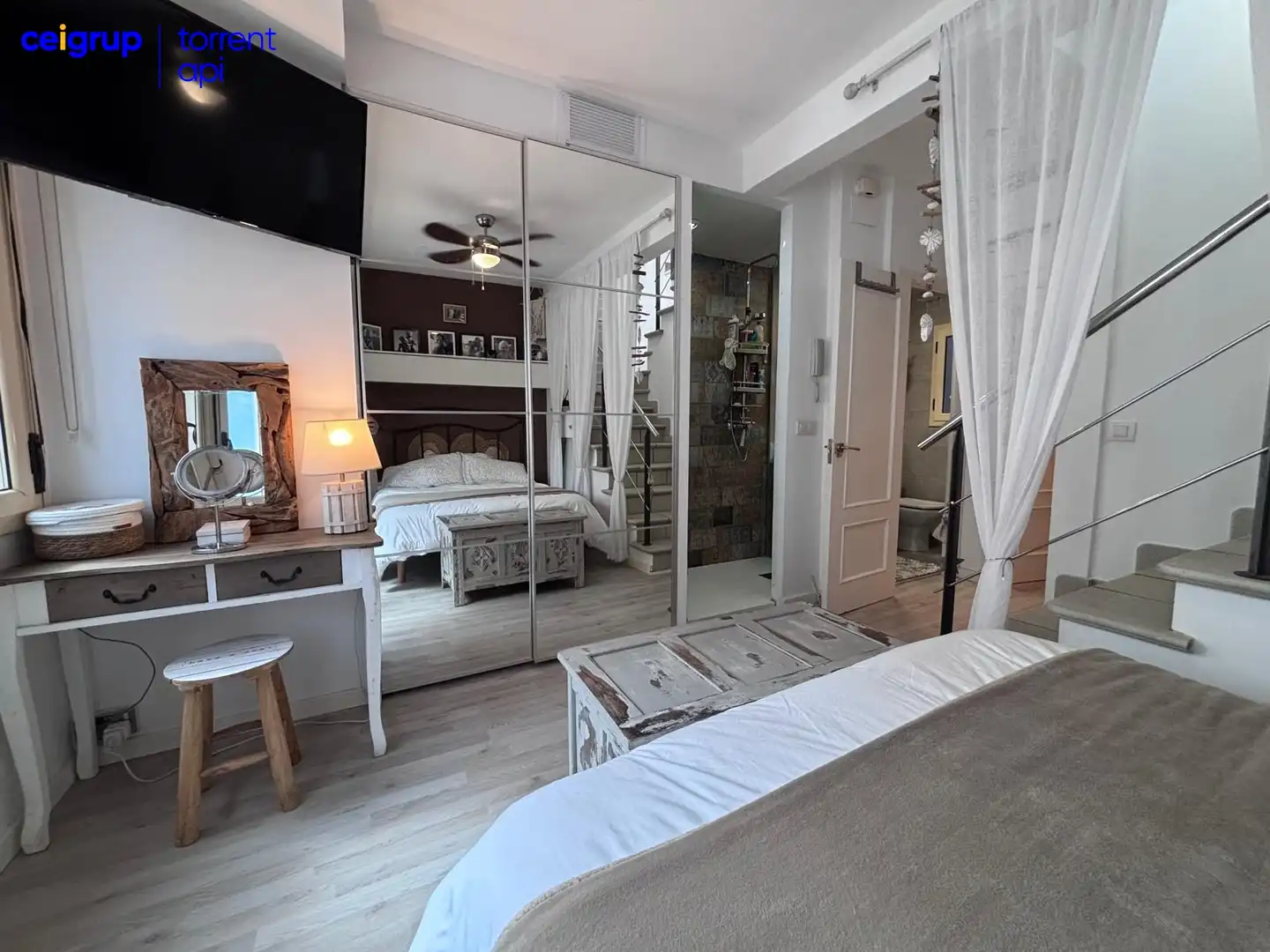Bedroom of Attic for sale in L'Escala  with Air Conditioner and Terrace
