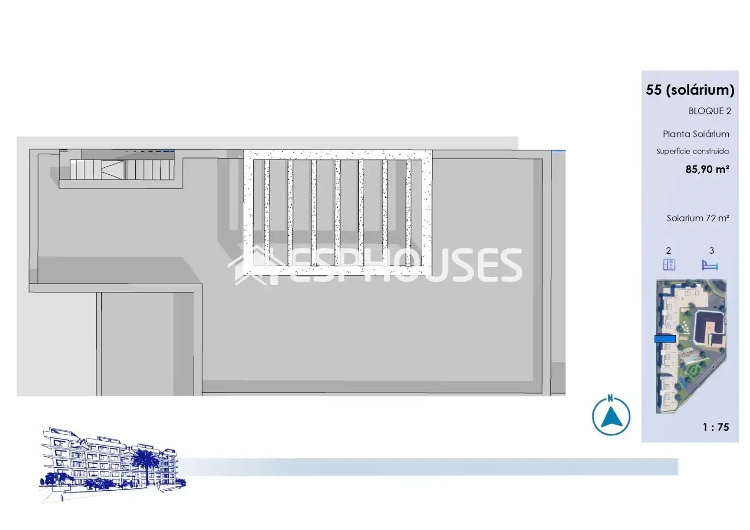 Penthouse mit Terrasse zum Verkauf in El Raso, imagen 9