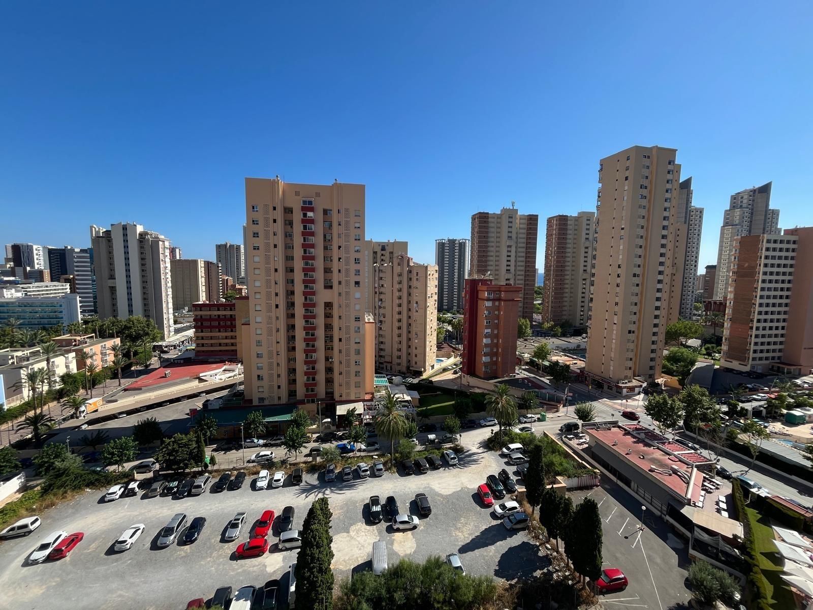 Exterior view of Apartment for sale in Benidorm  with Air Conditioner, Private garden and Terrace