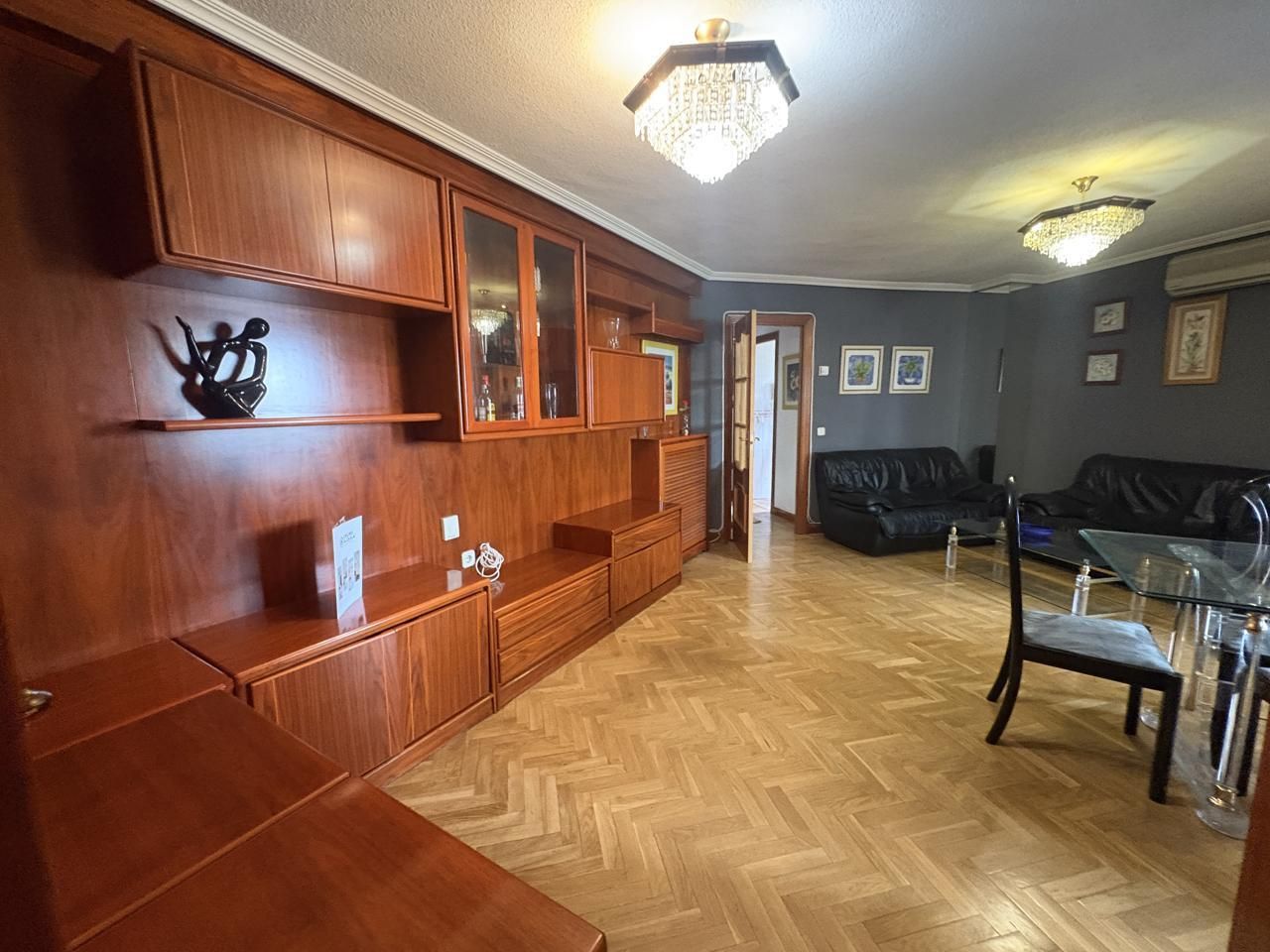 Living room of Flat to rent in  Madrid Capital