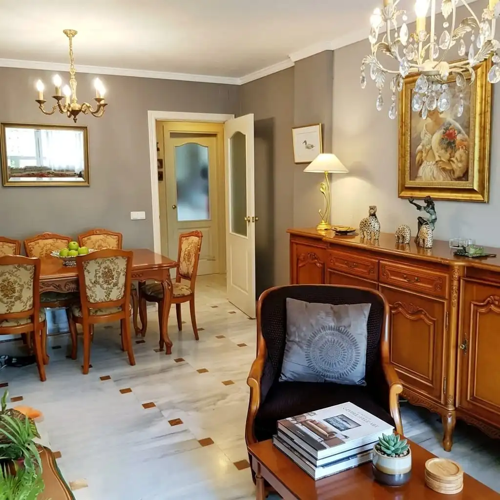 Esszimmer von Wohnung zum Verkauf in Rincón de la Victoria mit Klimaanlage, Terrasse und Abstellraum