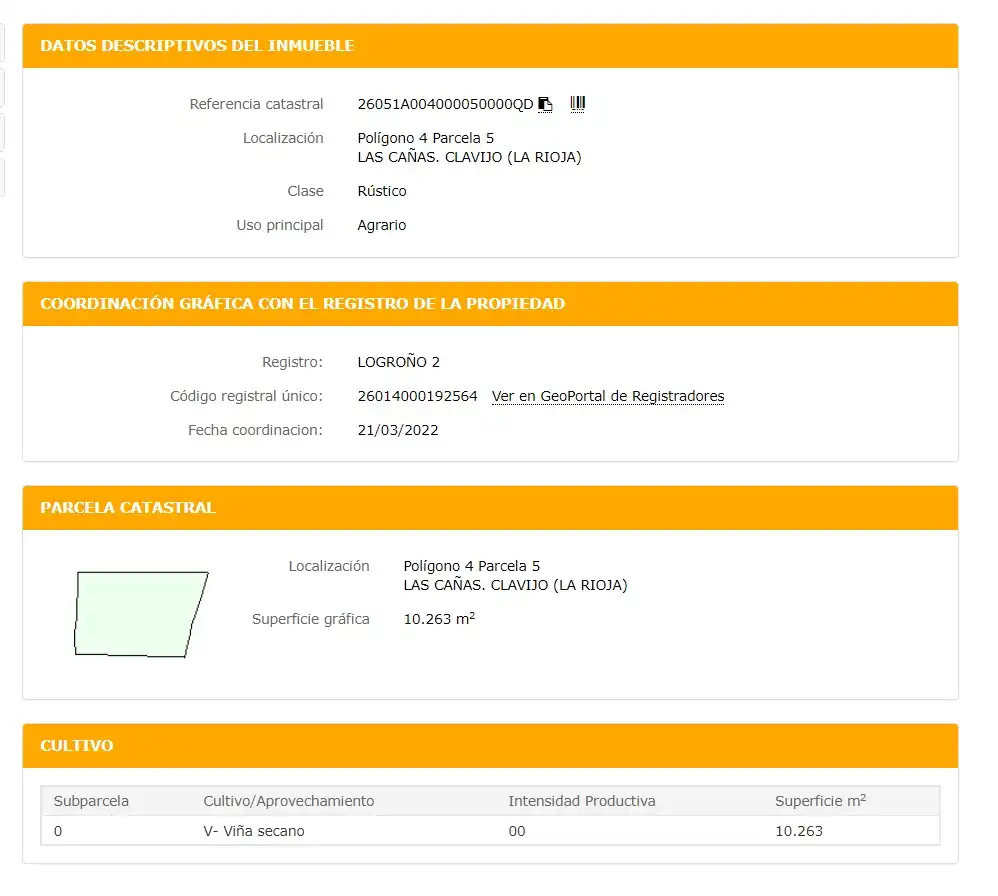 Rural land for sale in Clavijo, imagen 4