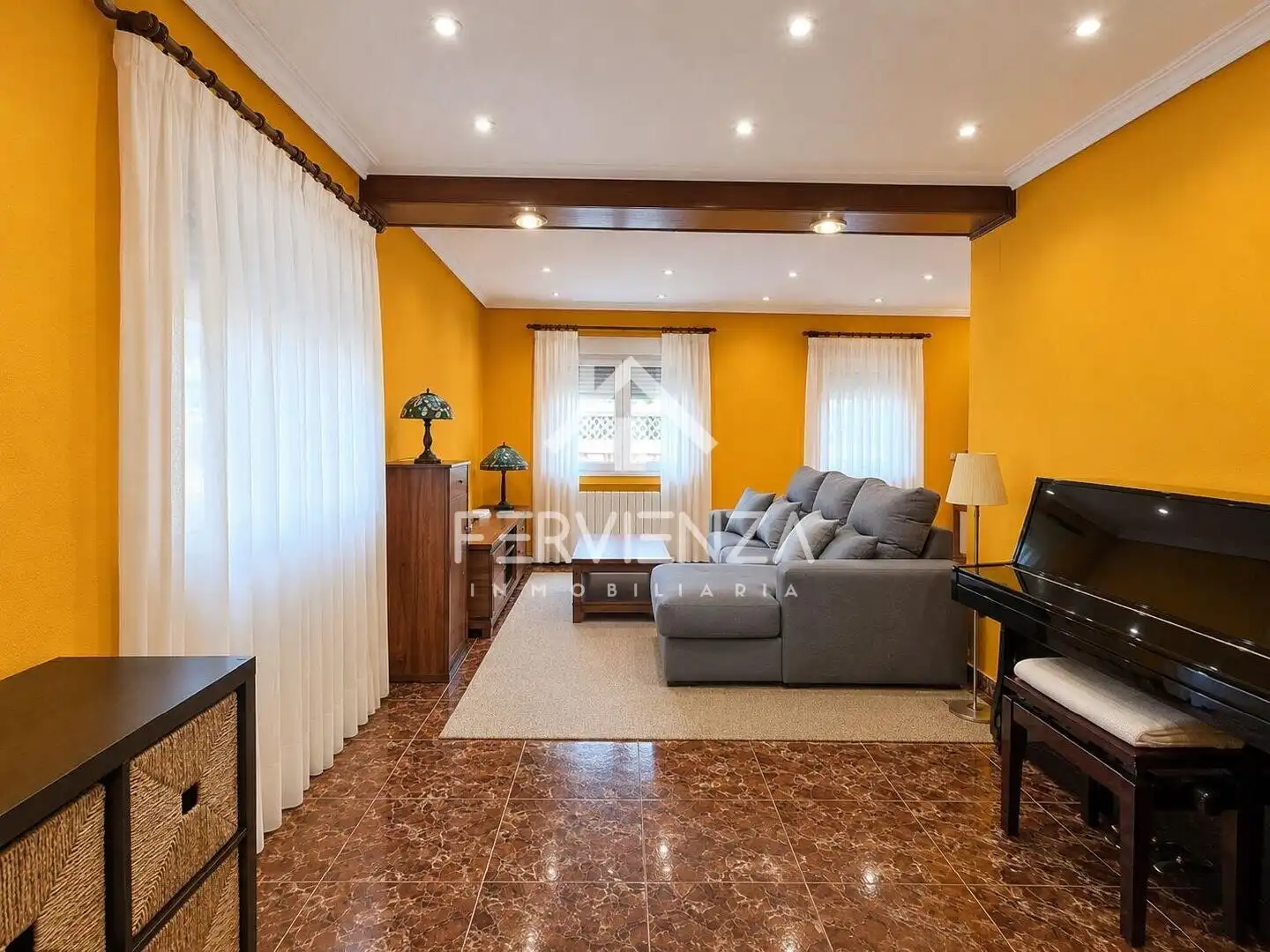 Sala de estar de Casa o chalet en venta en Castrillón