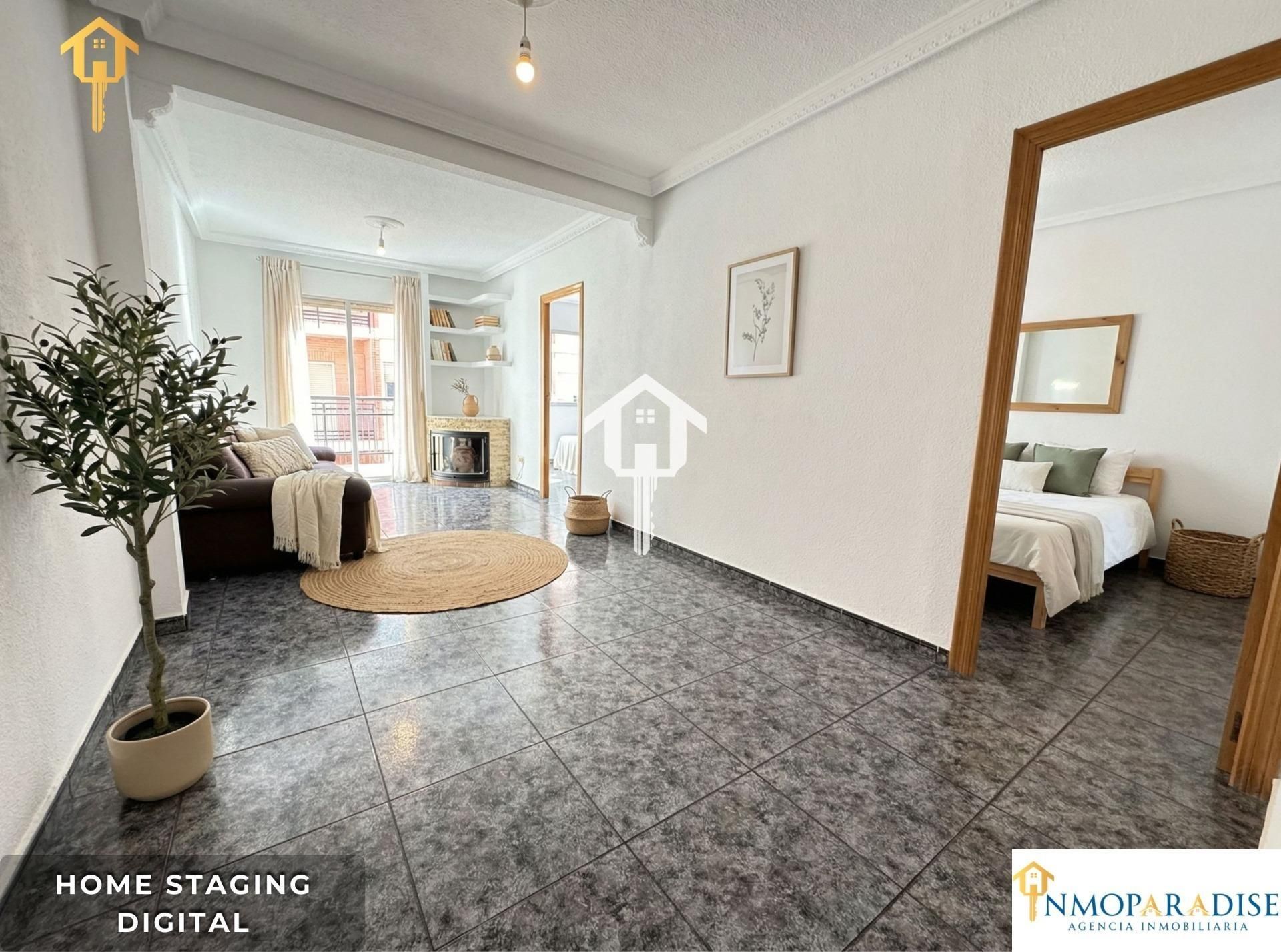 Vista exterior de Piso en venta en Alicante / Alacant con Amueblado y Balcón