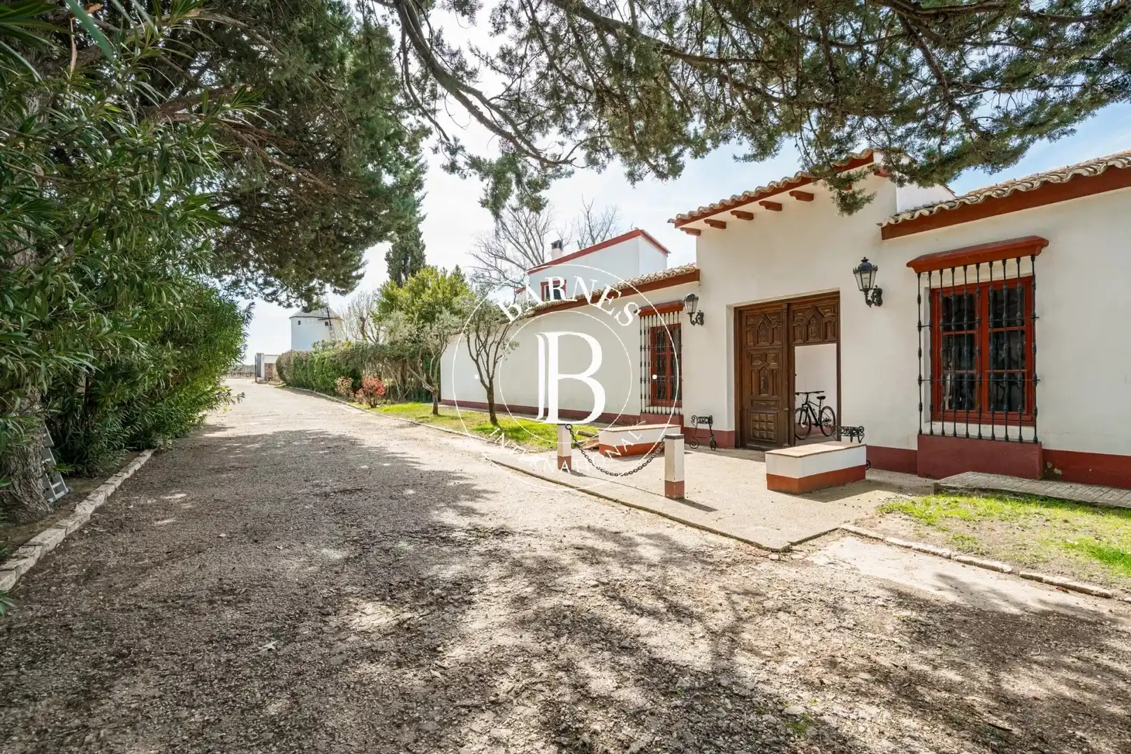 Vista exterior de Casa o chalet en venta en Alcázar de San Juan con Jardín privado, Piscina y Amueblado