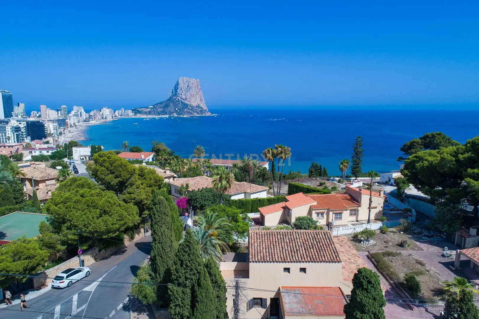 Außenansicht von Geschaftsraum zur Miete in Calpe / Calp mit Klimaanlage, Möbliert und Internet
