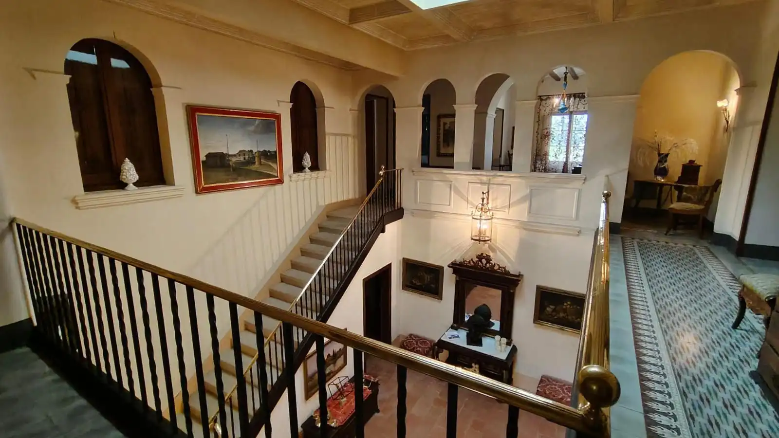Country house zur Miete in Llagostera mit Heizung, Privatgarten und Terrasse