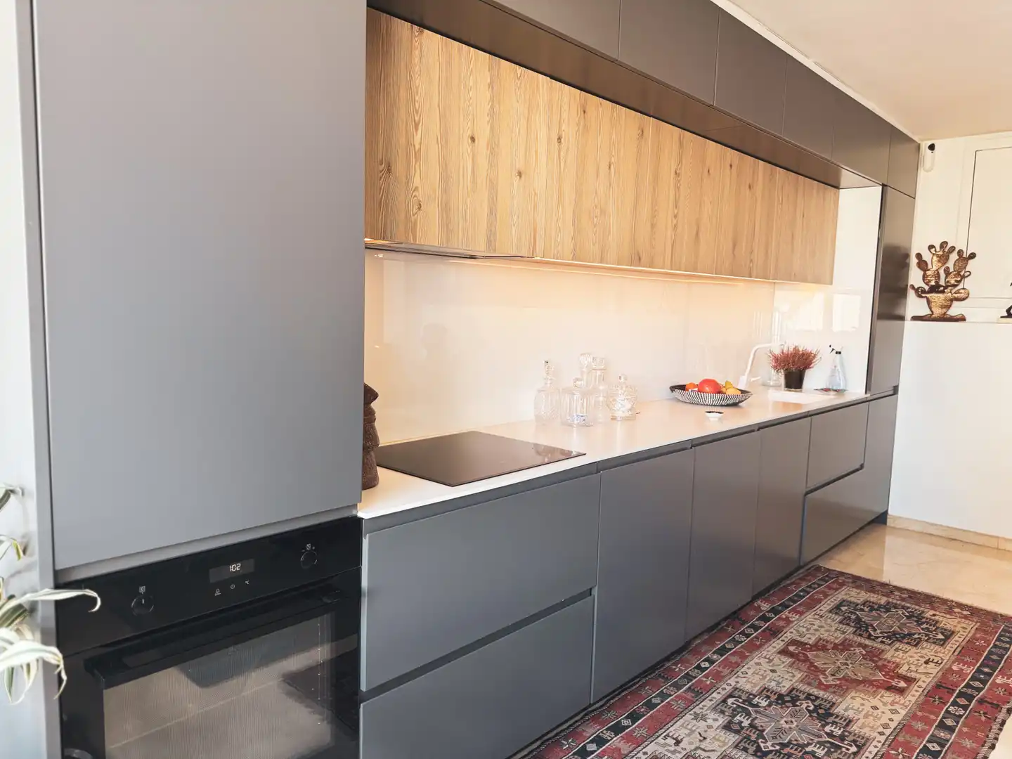 Cocina de Dúplex en venta en Estepona con Aire acondicionado, Terraza y Piscina