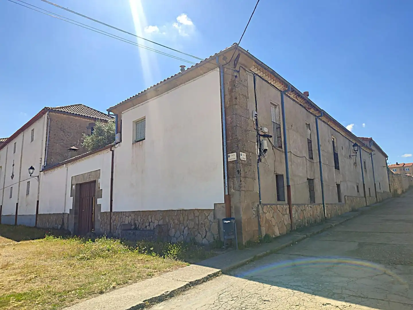 Vista exterior de Casa o xalet en venda en Ledesma amb Calefacció, Jardí privat i Traster