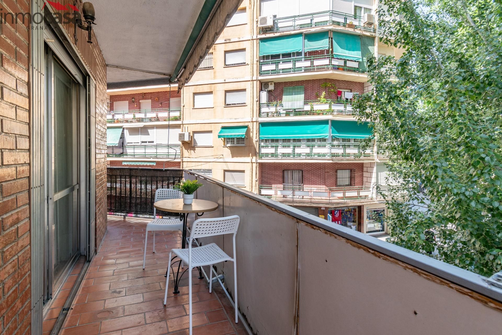Terrace of Flat for sale in  Granada Capital  with Terrace and Balcony