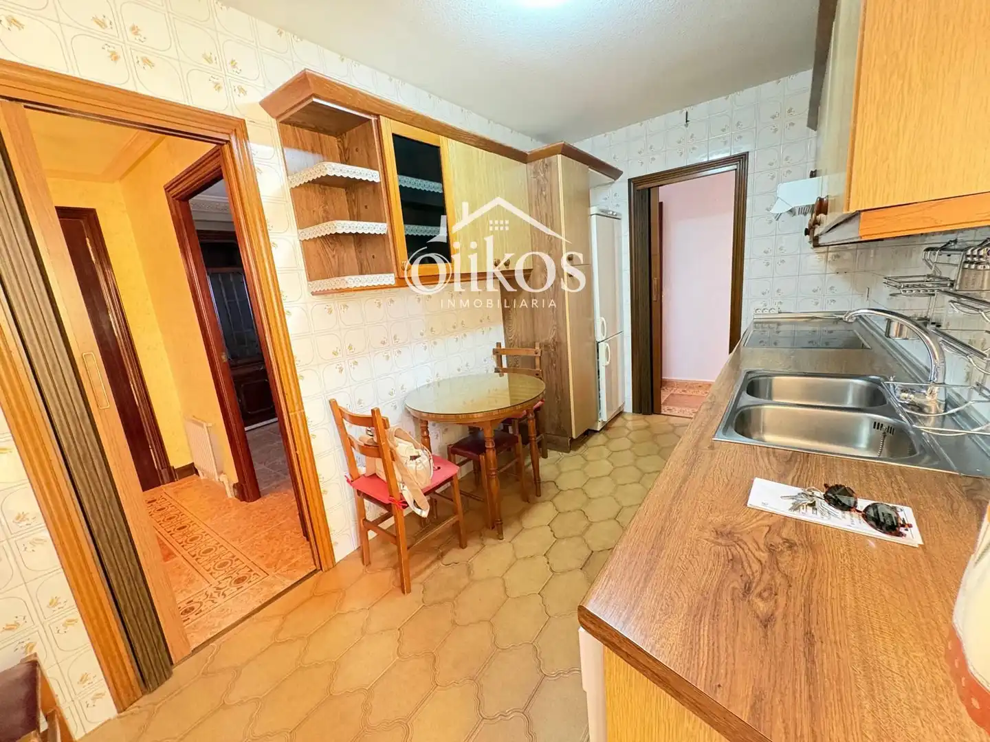 Küche von Wohnung zum Verkauf in Terradillos mit Heizung, Möbliert und Balkon