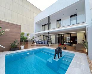 Swimming pool of House or chalet for sale in Algemesí  with Air Conditioner and Swimming Pool