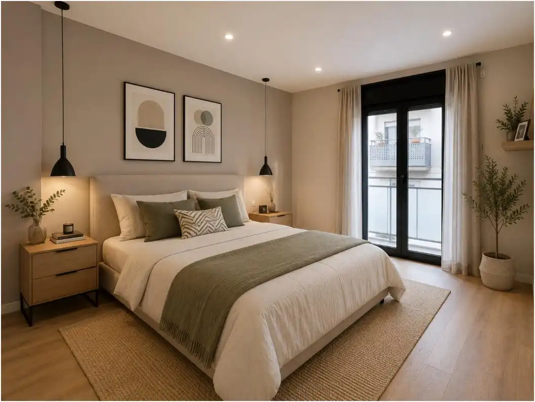 Habitación de Casa adosada en venta en Vilanova i la Geltrú con Aire acondicionado, Terraza y Horno