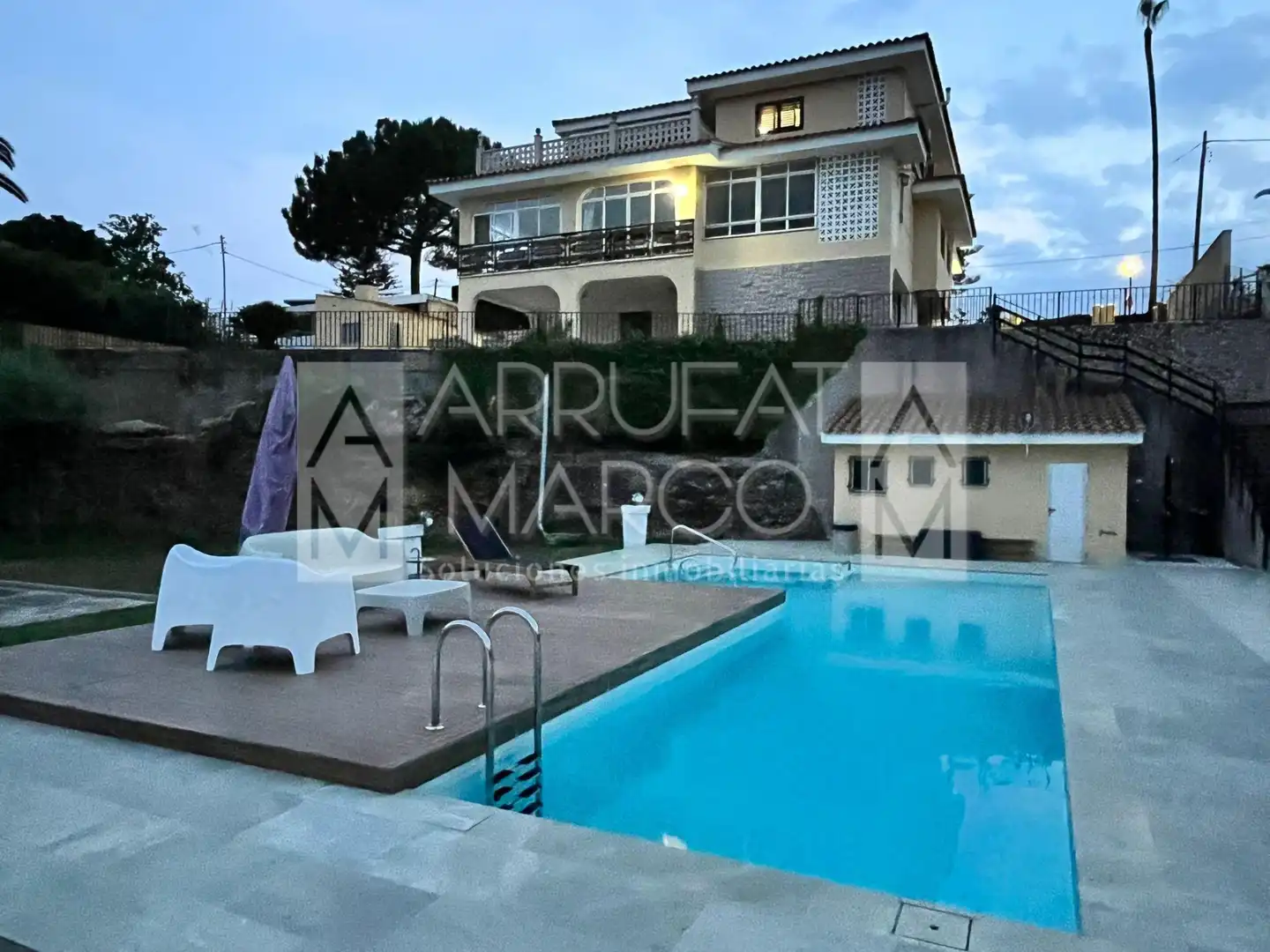 Jardín de Casa o chalet en venta en Vila-real con Jardín privado, Terraza y Piscina