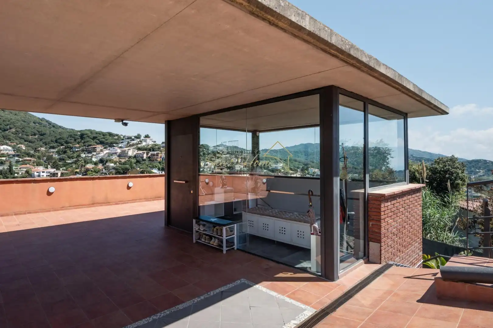 Terraza de Casa o chalet en venta en Alella con Aire acondicionado, Calefacción y Jardín privado