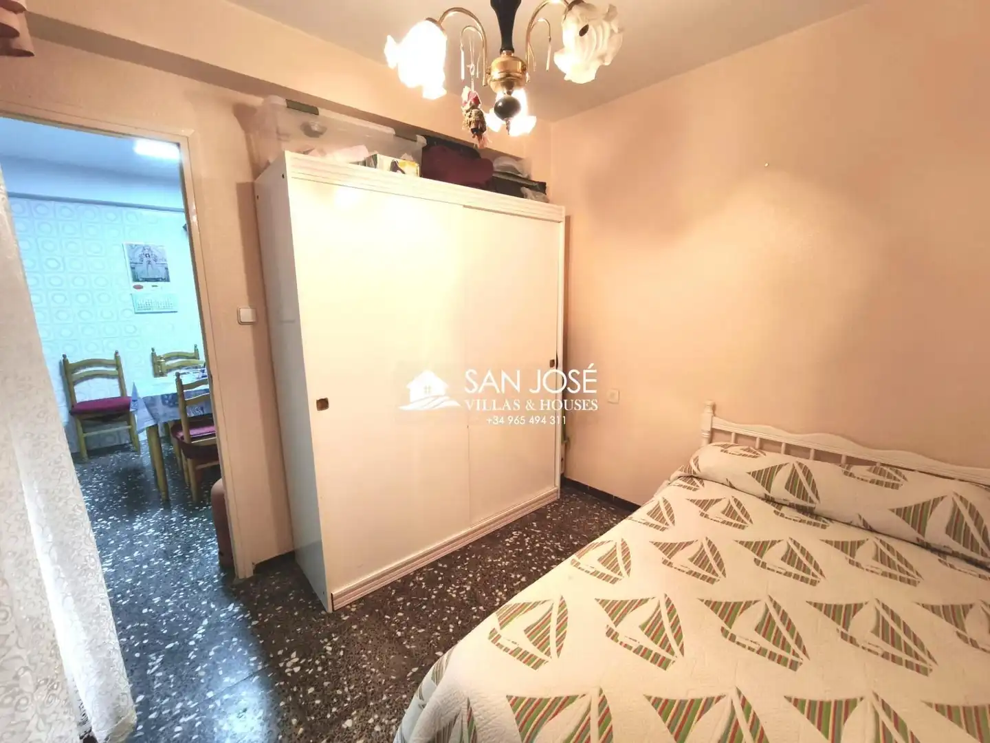 Bedroom of Flat for sale in Aspe  with Furnished and Balcony