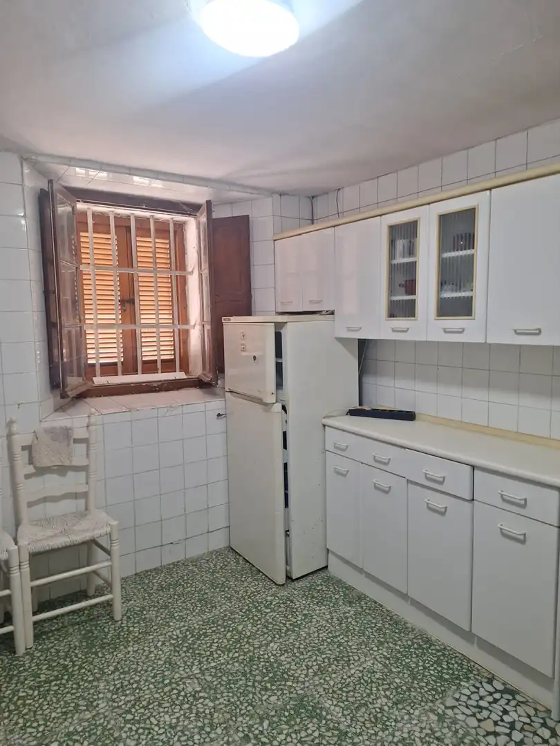 Cuina de Casa o xalet en venda en Pomar de Valdivia amb Traster i Moblat