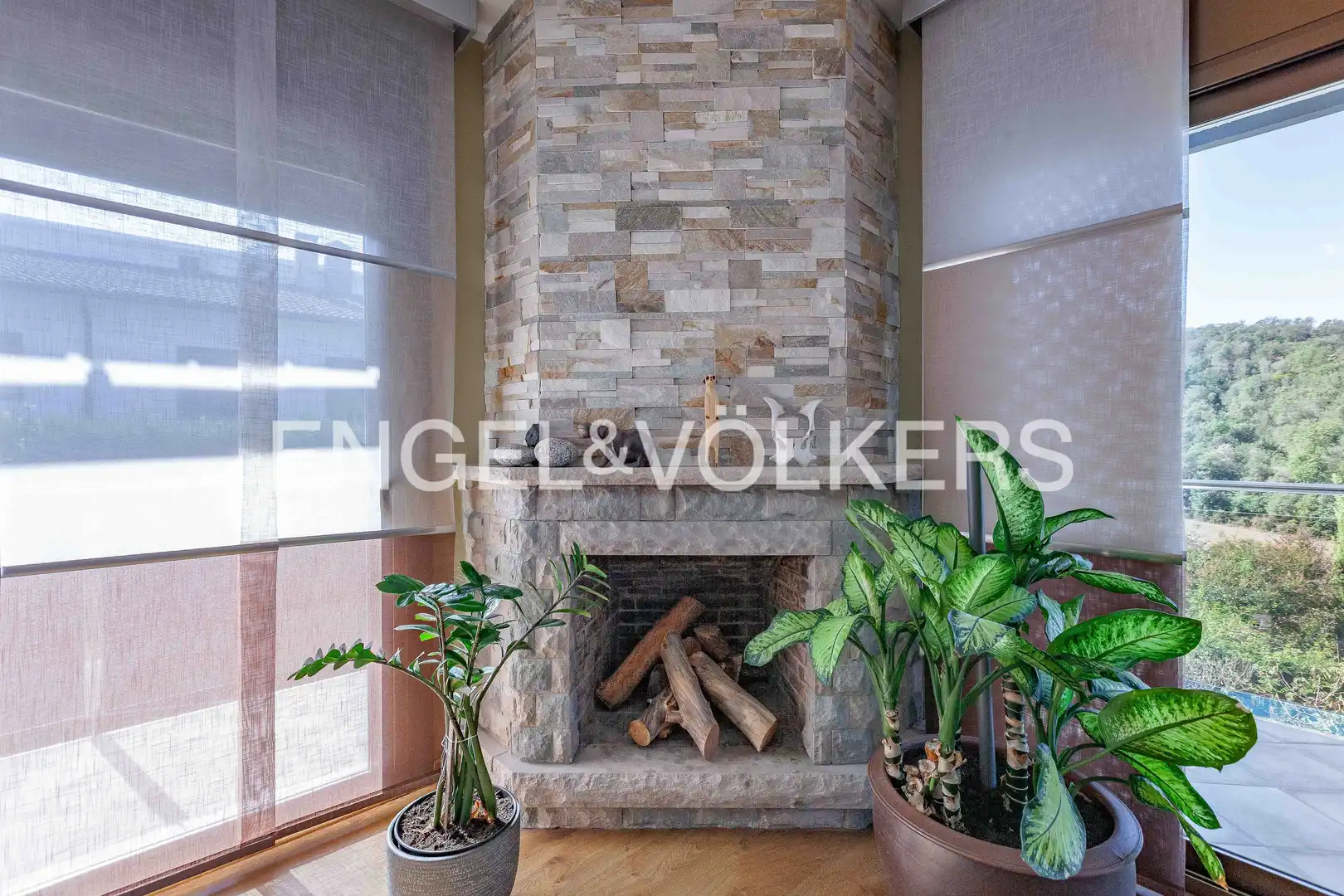 Sala de estar de Casa o chalet de alquiler en Llinars del Vallès con Aire acondicionado, Calefacción y Jardín privado