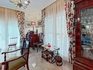 Living room of Houses for sale in El Escorial  with Heating, Private garden and Parquet flooring