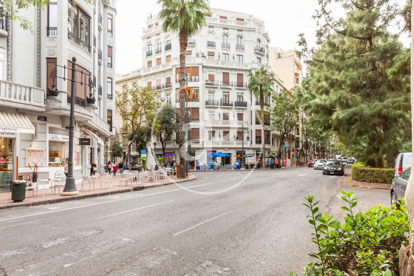 Außenansicht von Wohnung zur Miete in Valencia mit Klimaanlage und Heizung