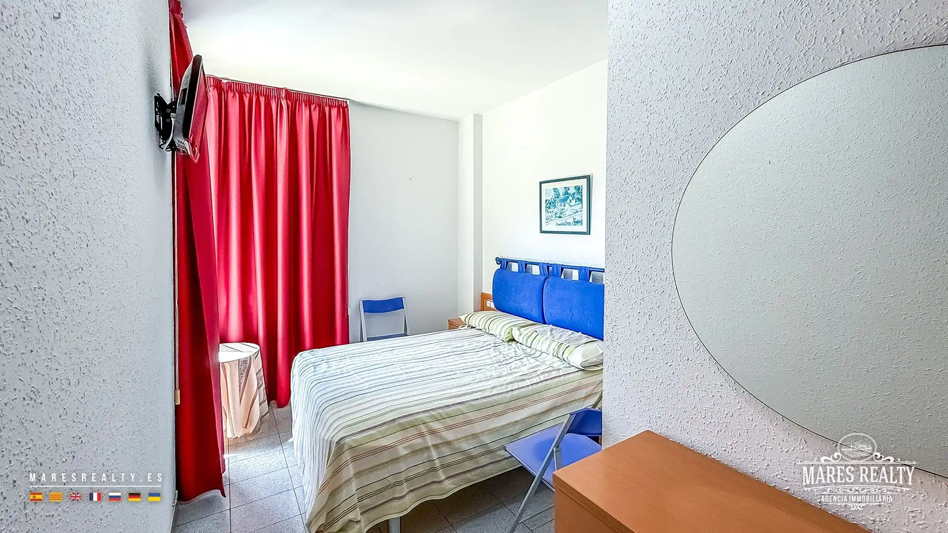 Bedroom of Flat for sale in Lloret de Mar  with Air Conditioner, Heating and Furnished
