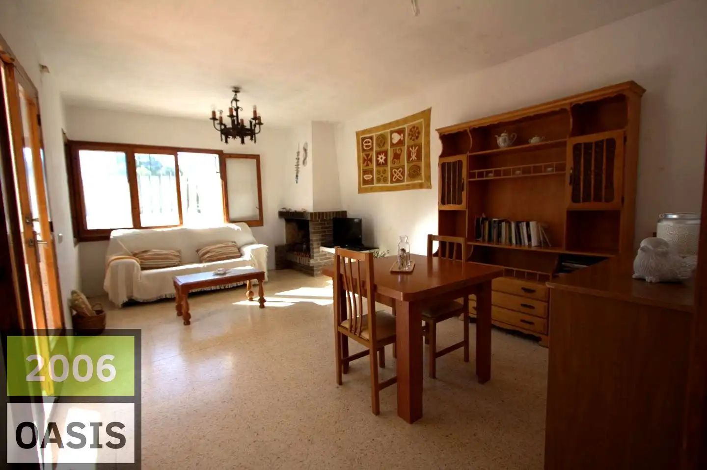 Sala de estar de Casa o chalet en venta en L'Ametlla de Mar  con Jardín privado y Terraza