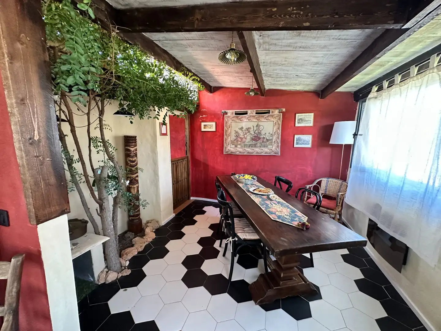 Comedor de Finca rústica en venta en Pájara con Jardín privado, Terraza y Trastero