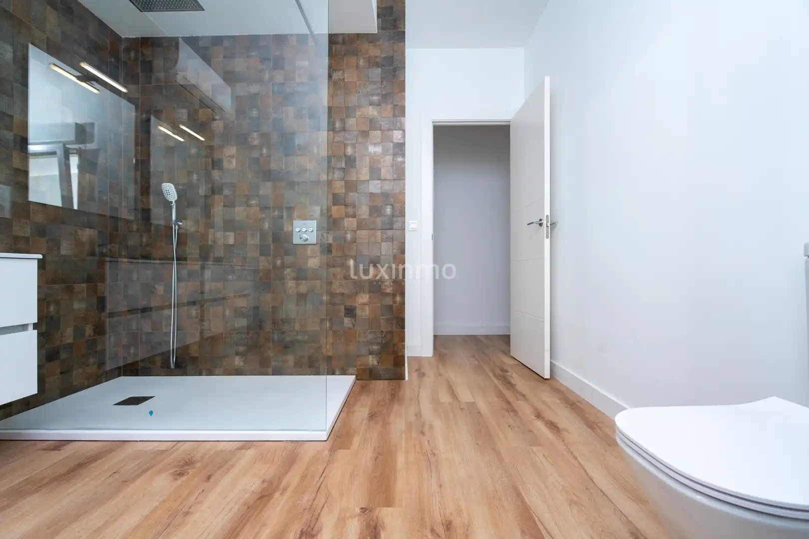 Badezimmer von Haus oder Chalet zum Verkauf in Calpe / Calp mit Klimaanlage, Heizung und Terrasse