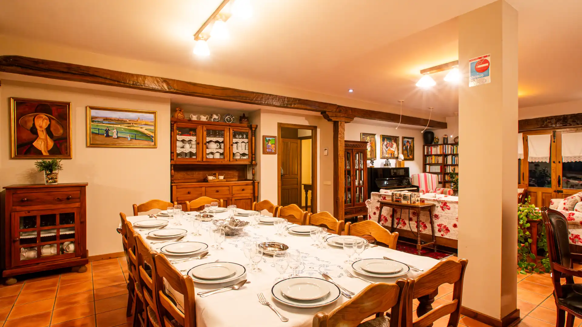 Comedor de Casa o chalet en venta en Villafufre con Jardín privado y Amueblado
